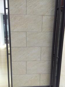 Wholesale Glazed Rough Modern Bathroom Floor Tile Acid Resistant Yellow Beige Color from china suppliers