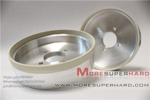 6 inches High cutting action 6A2 vitrified diamond grinding wheel for PCD  -julia@moresuperhard.com