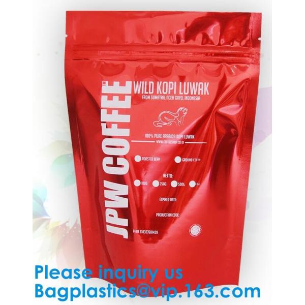 3kg/5kg Stand Up Flat Bottom/Box Bottom Zipper Whey Protein Powder Pouch Bag For Packaging Nutrition Powder