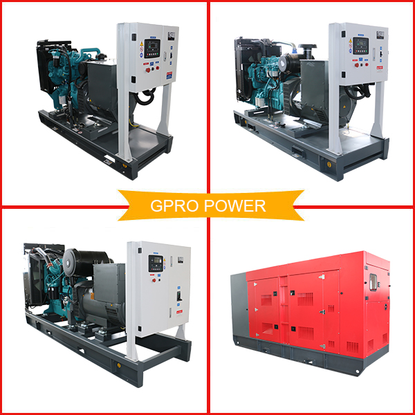 Electronic Single Phase Cummins Diesel Generators With Engine , Water Cooled System