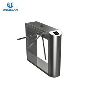 China Rfid Access Control Tripod Turnstile Gate Bi - Directional 304 Stainless Steel Material on sale