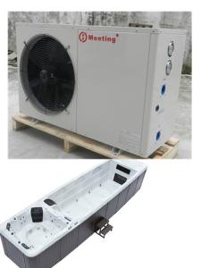 Wholesale Water And Electricity Separated Air To Water Heat Pump Combined With Underground Bathtub Massage Swimming Pool from china suppliers