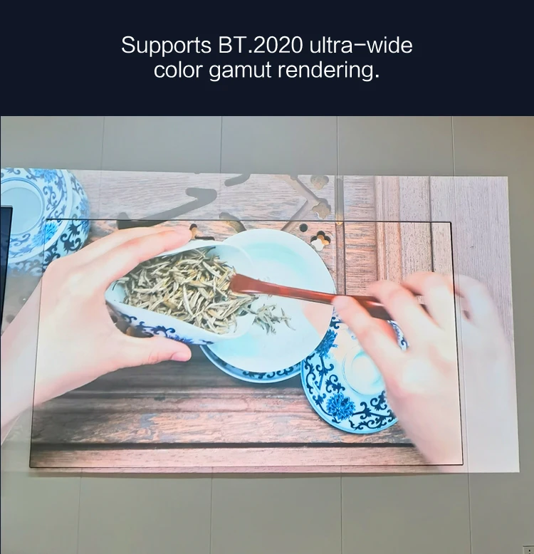 16:9 ALR Projection Screens Long Throw Fixed Frame Projector Screens 3D