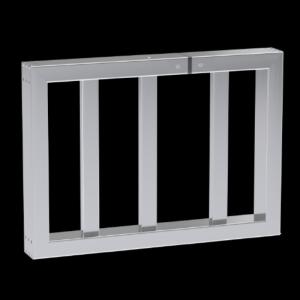 China 8 Half Mortise Tenon Steel Led Light Box Poster Frame on sale