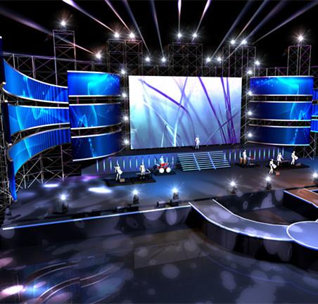 Quality High Refresh Stage LED Screen P3.91 P4.81 LED Video Module Low Power Consumption for sale