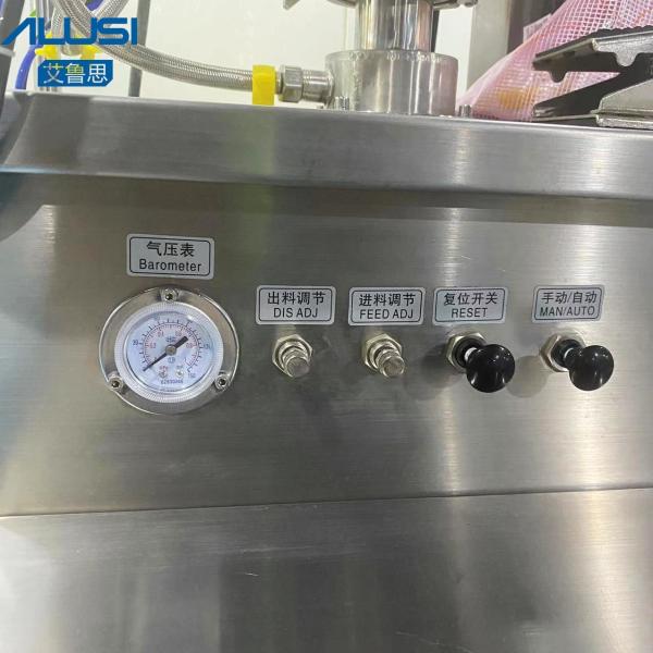 Semi - Automatic Constant Temperature Liquid Filling Machine Vertical Paste Liquid Heating Mixing Filler