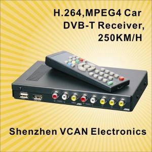 China DVB-T2010HD Car DVB-T set top box with 2 tuner and PVR on sale
