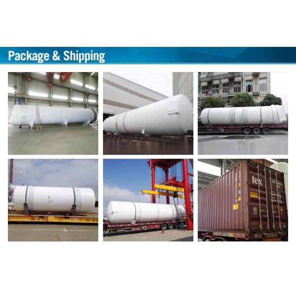 Stainless steel liquid oxygen transport truck air compressor storage tank liquid nitrogen filling vacuum tank for sale