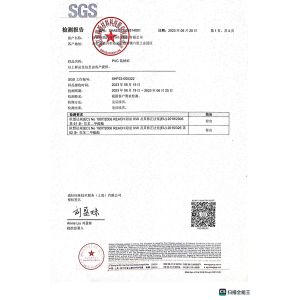 Zhejiang Rongyin New Material Technology Co., Ltd. Certifications