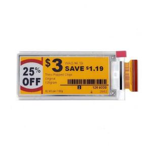 Wholesale 2.66'' 152*296 4 Color Reflective TFT E-Paper Display LCD Module from china suppliers