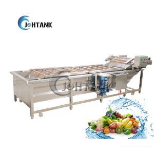 Wholesale Single Tank Ozone Based Vegetable Fruit Bubble Washing Machine from china suppliers