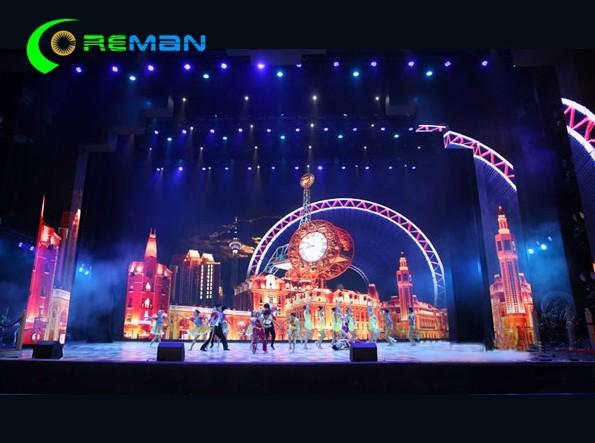 Quality P8 Full Color Stage LED Display , LED Stage Display Screen High Visibility for sale