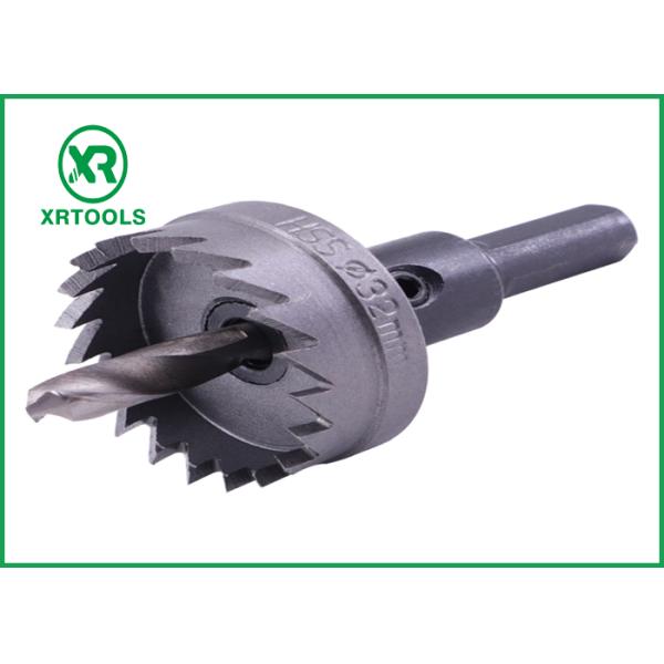 Hex Shank HSS Hole Saw Cutter Quick Change Amber Color Finish Optimum Durability