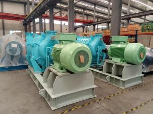 Heavy-duty multi-stage centrifugal gas blowers - high temperature, corrosion and shock resistant, suitable for harsh