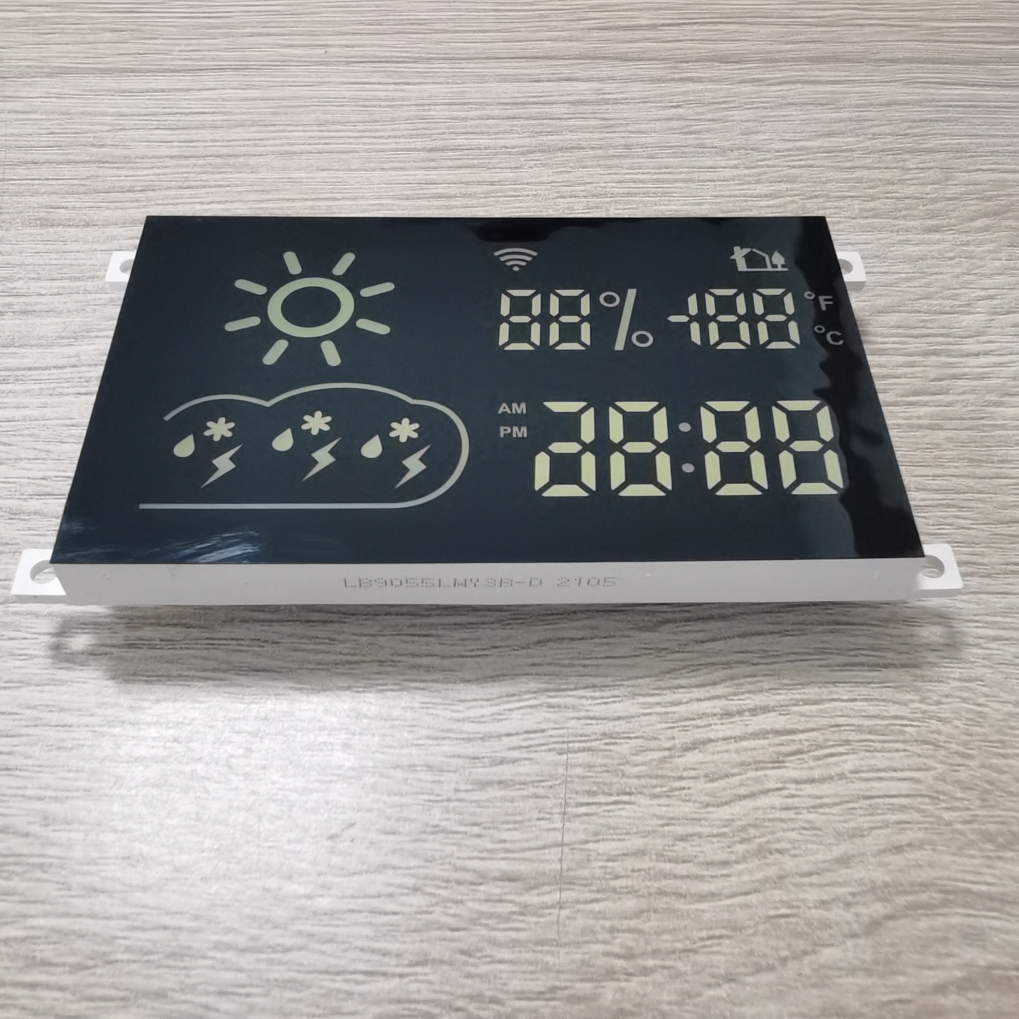 ROHS 80mcd 7 Segment LED Display For Weather Forecast Module