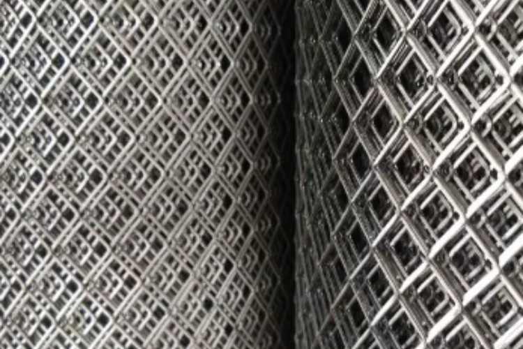 Hexagonal Expanded Metal Screen Expanded Aluminum Screen For Architectural Sunshade