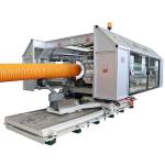 PE PP HDPE LDPE DWC Pipe Machine High Speed Drain Pipe Extrusion Machine