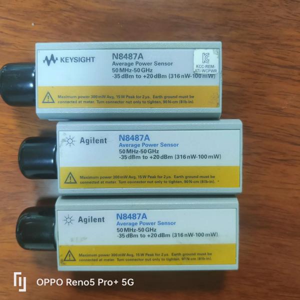 50 GHz Thermocouple Rf Sensor Keysight Agilent N8487A 2.4 mm precision coax