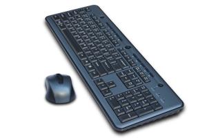 KolorFish Wireless Keyboard and Mouse Combo Water-proof keyboard Use for PC Plag and Play