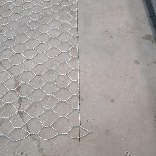 Reservoir Embankment PVC Coated Gabion Retaining Wall Woven Anti Rust Water Flow Control