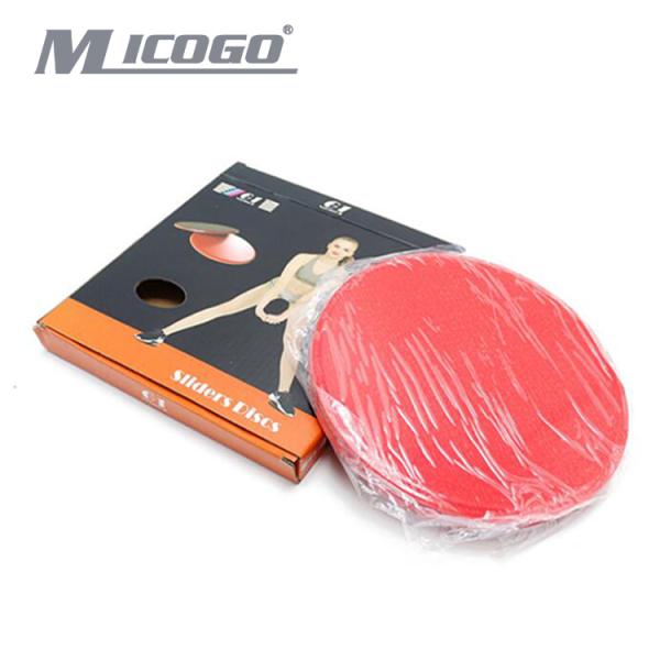 2PCS Sliding Slider Gliding Discs Indoor Exercise Plate Sliding Muscle Training Yoga Gliding