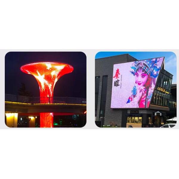 P40 P50 P55 P80 Facade Lighting Led Mesh Screen Rgb Flexible Led Curtain