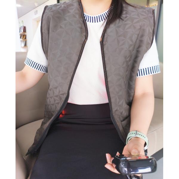 110V-240V Lightweight Comfortable Infrared 660nm Vest with One Controller for Pain Relief