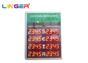 Wholesale Georgia Language Led Exchange Rate Display Panel Board With Large Digit from china suppliers