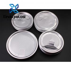 Wholesale Can Foil Pans Aluminium Seal Easy Open End Aluminum Foil Peel-Off Lids from china suppliers