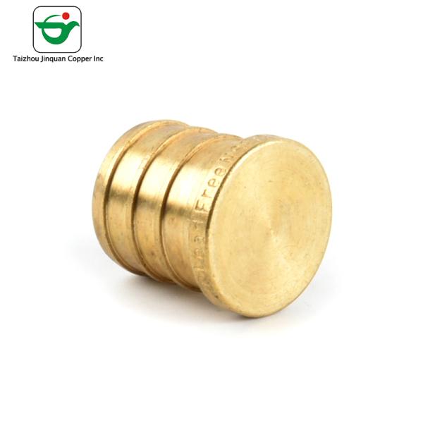 CUPC NSF Certificate Forged Screw In 1'' Brass End Plug