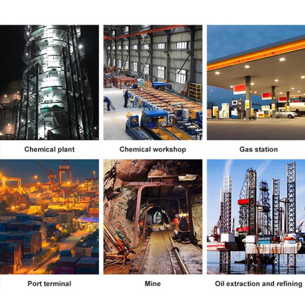 50W 100W 200W LED Ex Proof Flood Light For Oil And Gas Facilities