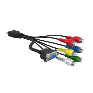 China Customized 0.5 1 2 M Multi Component Games Audio Video AV Cable to RCA for TV Brand PS2 PS3 Play Station 6 RCA AV Cable Console Game Computer on sale