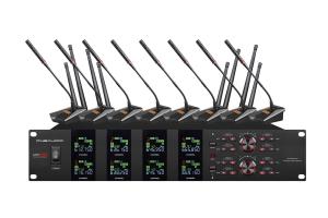 China 8 Channels UHF Wireless Microphone System Professional Sound Quality on sale