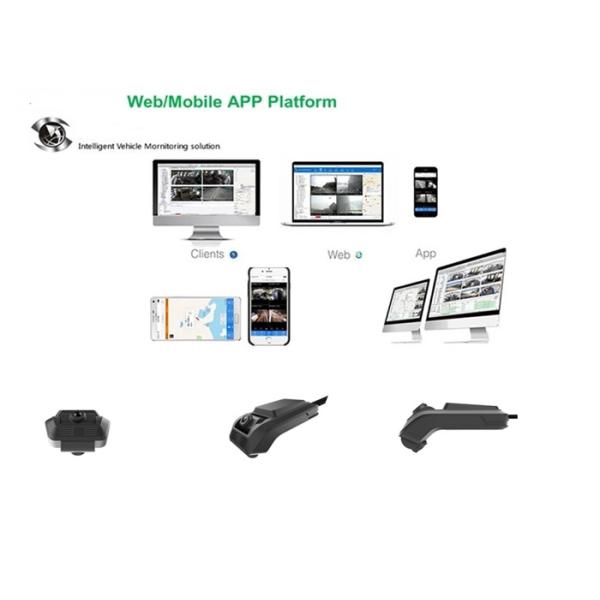 Vehicle DVR Dual Channel Dashcam Dual Lens With Front & Rearview Camera Video Recorder