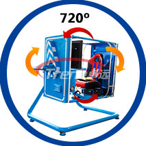 Exciting Immersive Flying Experience Indoor Arcade Flight Game Machine 220V 3.5kw