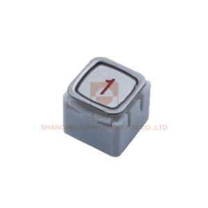 Wholesale Square Elevator Push Button Switch With Stainless Steel Frame And Stainless Plate from china suppliers