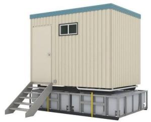 China modular moveable mini storage container house on sale