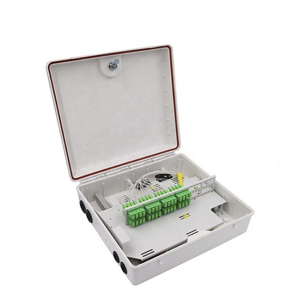 Outdoor Fiber Optic Terminal Box 24 48 Core FTTH Fiber Optic Distribution Box