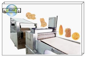 China Multi Shape Biscuit Processing Line, Biscuit Making Machine, Commercial Biscuit Production Line Global Recipe Support on sale