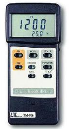 Wholesale Electronic Testing Equipment Low Power LCD Display TM916 Dual Therometer from china suppliers