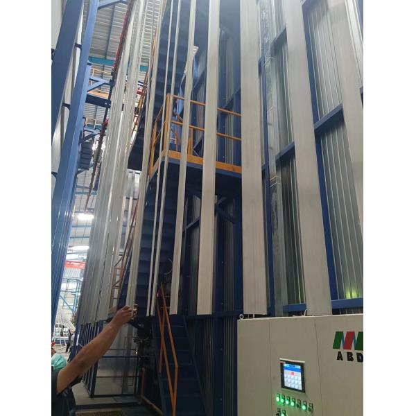 Aluminium Metal Powder Coating Line Plant For Steel Door