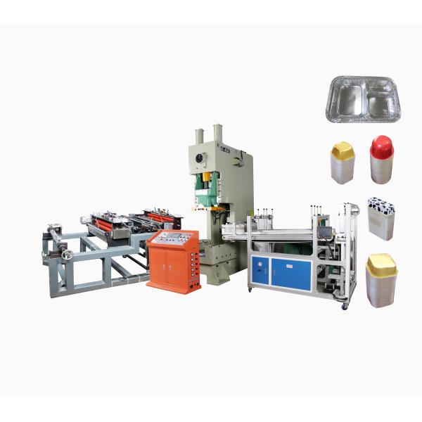 Precise 7.5KW Main Motor Aluminum Foil Tray Making Machine for Perfect Food Packaging