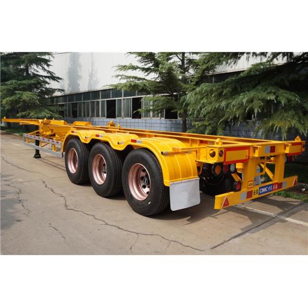 40 Feet Cargo Intermodal 12400mm Container Trailer Chassis