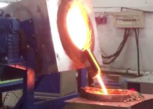 90kw Copper Wire Making Machine Upcasting Continuous Casting Machine
