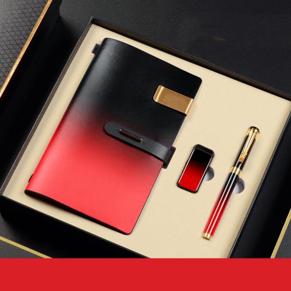 A5 Hardcover Magnet Closed Buckle Notebook and Pen Stationery Set Limited Stock