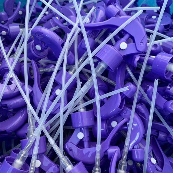 Button Switch Mini Trigger Sprayer Customized Color Non Spill For Hair Care