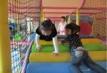 Colorful Strong Sport Net Making Machine Raschel Type Stable Performance