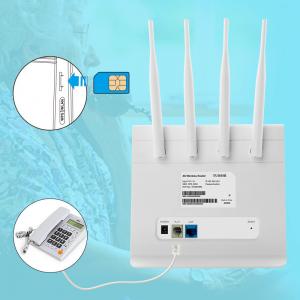 Wholesale 5dbi Antenna LTE Router Volte 1200Mbps 4G Sim Card Slot Router from china suppliers