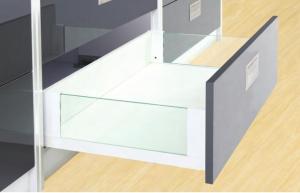 Wholesale Double Wall Tandembox Drawer Systems Soft Closing With Glass Side Panel from china suppliers