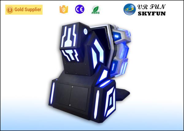 Quality 9D Virtual Reality Shooting Simulator , VR Flight Simulator With Dynamic Motion for sale